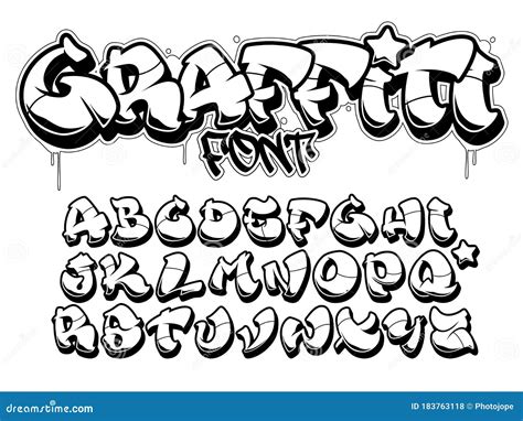 Font Alphabet Letter Lettering Script Vector Hand Brush
