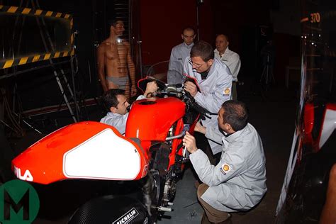 Take Two Naked MotoGP Riders Ducati S Curious Photo Shoot Starring Bayliss And Capirossi