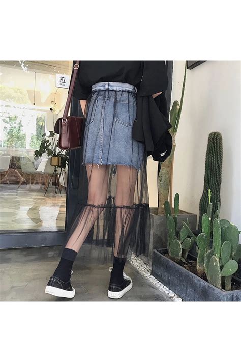 Nsml Fe Tek Katmanl Siyah Maxi Etek Transparan Uzun Astars Z Ok Ama L T L Etek Bikini Mayo