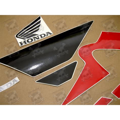 Honda Cbr 600 F4 2006 Redblack Version Sticker Set