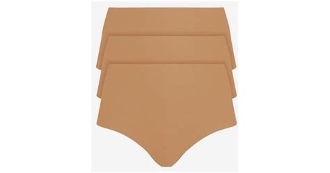 Commando Classic High Rise Bikini Pack In Natural Lyst