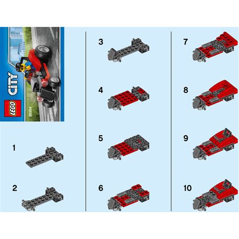 LEGO Hot Rod Set 30354 Instructions | Brick Owl - LEGO Marketplace