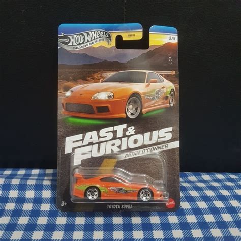 Jual Hot Wheels Toyota Supra Fast And Furious Brian O Conner 2025 Orange Oren JDM Shopee Indonesia