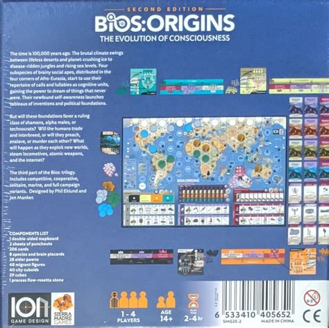 Bios: Origins (Second Edition) Board Game | Monopolis - Toko Board Games