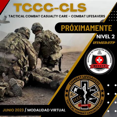 Curso Tactical Combat Casualty Care Tccc Cls Ifimedapt