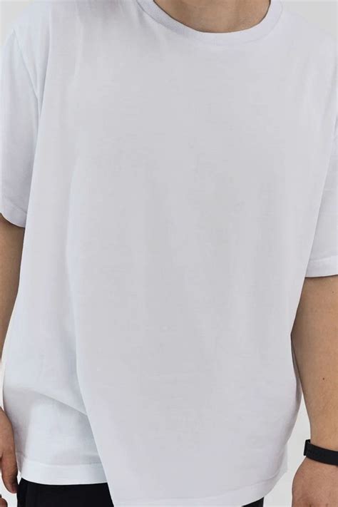 Футболка белая oversize unisex в размере M в магазине «base.store» на ...