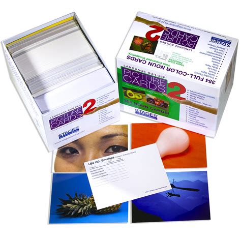 Stages Learning Materials Language Builder Picture Noun Flashcards 2