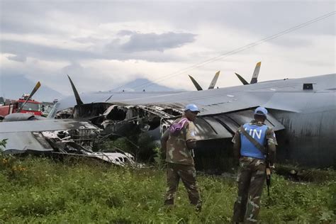 UN South African Military Plane Crash Lands In Congo AP News