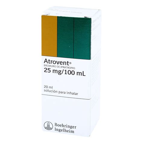 Atrovent 0025 20 Ml Sol Inhalador