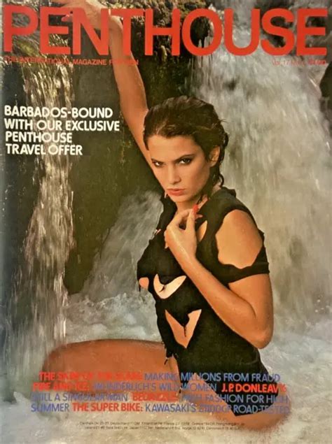 VINTAGE PENTHOUSE MAGAZINE Vol 17 No 2 1982 Glamour Centrefold Carla