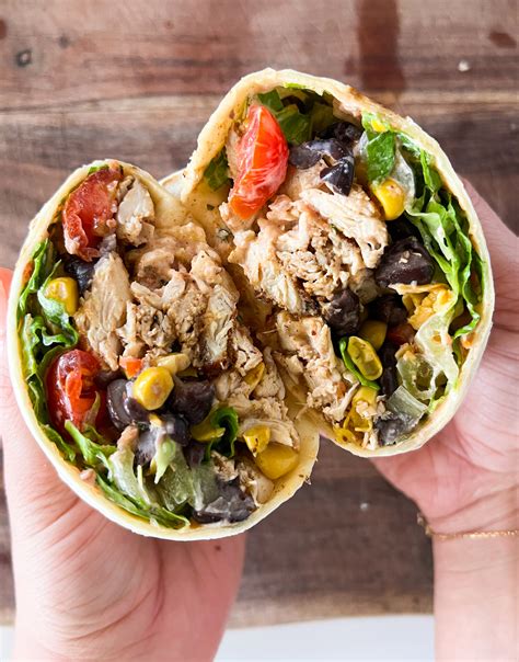 Southwest Chicken Wrap Shetrition