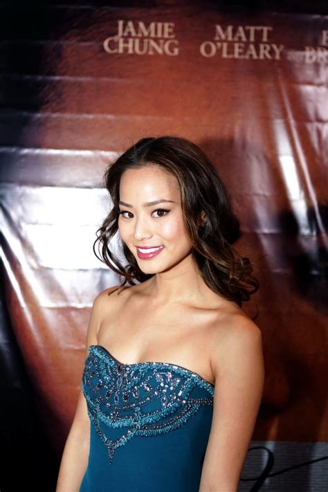 Jamie Chung Cleavy Wearing A Tube Dress At The Eden Premiere In LA Porn Pictures XXX Photos