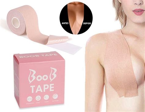 Sutiã Fita Levanta Seios Peito Adesivo Discreto Boob Tape Up MercadoLivre