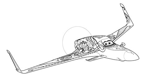 Самолет пожиратель раскраска - 59 фото