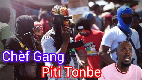 Chef Gang Piti Tonbe Vitelom Kriye Lendi Nwa Sou Peyi Dayiti Bwa Mare