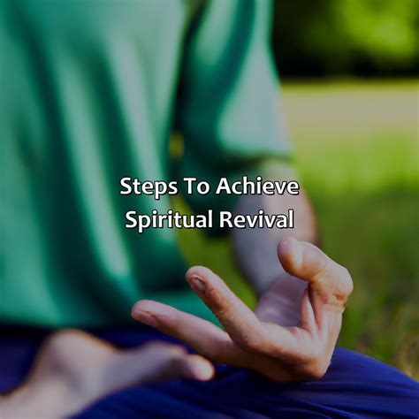 What Is Spiritual Revival Relax Like A Boss