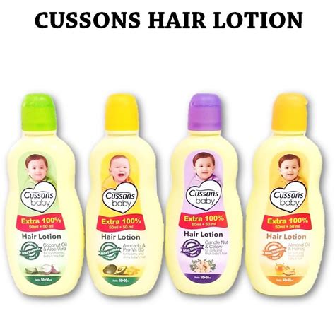 CUSSONS BABY HAIR LOTION CANDLE NUT CELERY COCONUT OIL ALMONDS