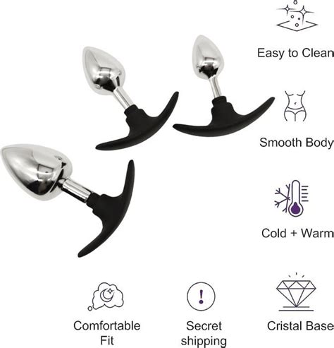 Plugs Anals En Acier Inoxydable Masturbation Masseur Plug Anale Stimulation Sex Toys Butt Plug