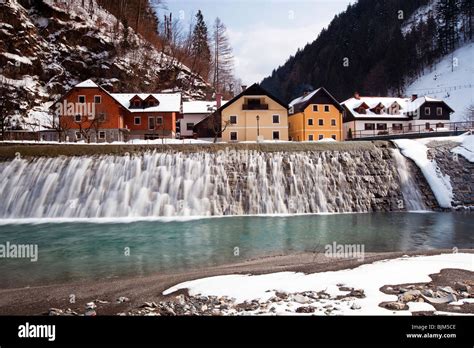 Zelezniki Slovenian Alps Stock Photo Alamy