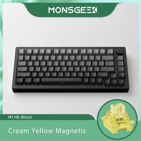 Monsgeek M He Full Assembled Rgb Hot Swappable Wired Mechanical Keyboard With Gasket Mount