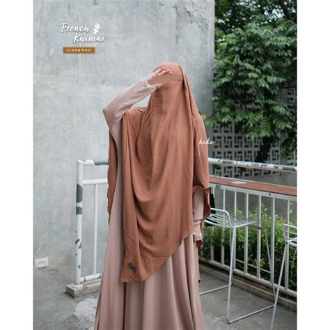 Jual Shera French Khimar Instant Cringkle By Azda Syari Fk Azda Fk