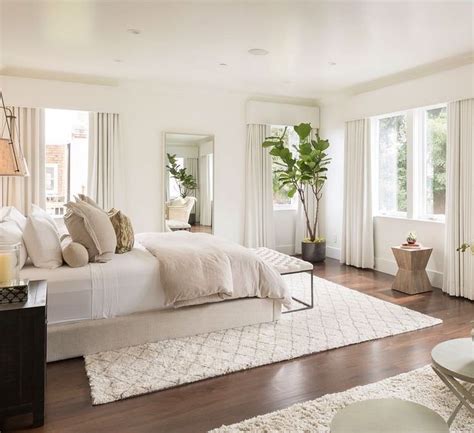 Bedroom Creme Beige White Aesthetic Room Interior Style Room