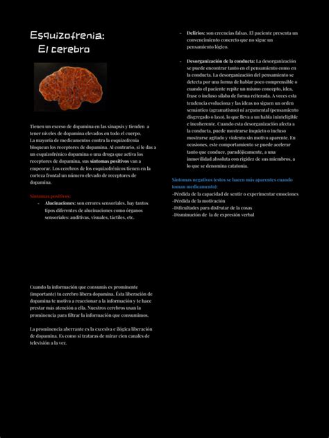 Esquizofrenia Pdf Esquizofrenia Dopamina