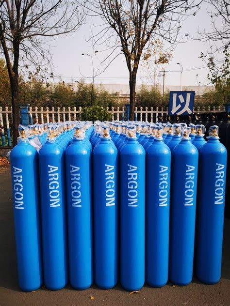 L Bar Iso Ce High Pressure Vessel Seamless Steel Argong Ar Gas