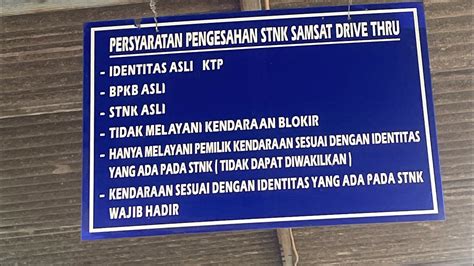 Cara Bayar Pajak Motor Tahunan Secara Drive Thru Mudah Dan Gampang