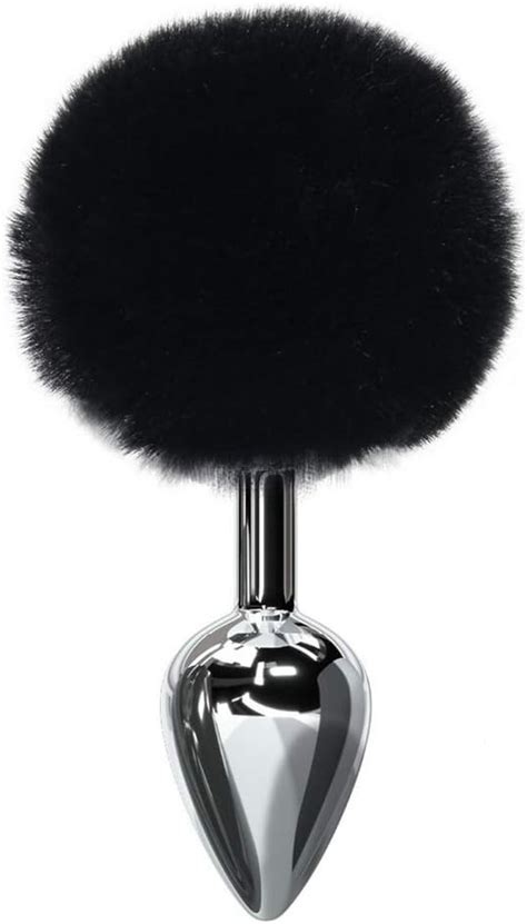 Unique Bunny Tail Anal Plug Anal Stopper Edelstahl Butt Plug Metal Anal Butt Plug Buttplug