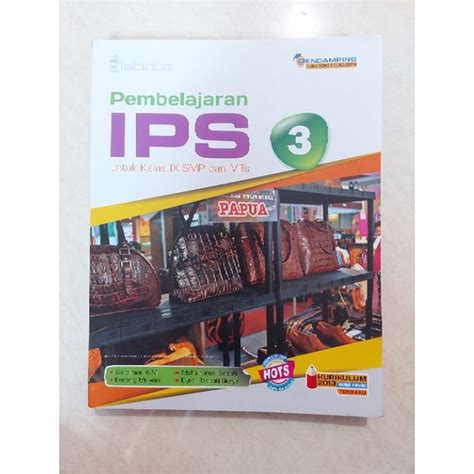 Jual Buku Pembelajaran Ips Kelas 9 Dan Mts Platinum Tiga Serangkai