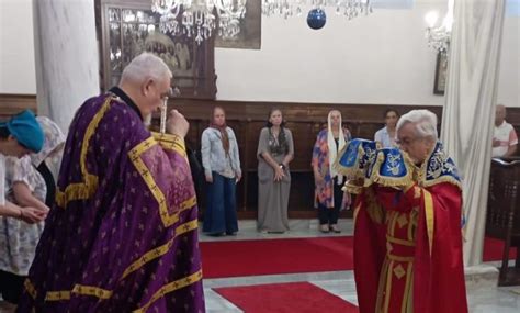 The Feast Day Of Saint Phanourios Celebrated At The Church Of Saint