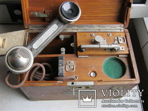 Военный полевой телефон-телеграф 30-ых годов. - «VIOLITY»