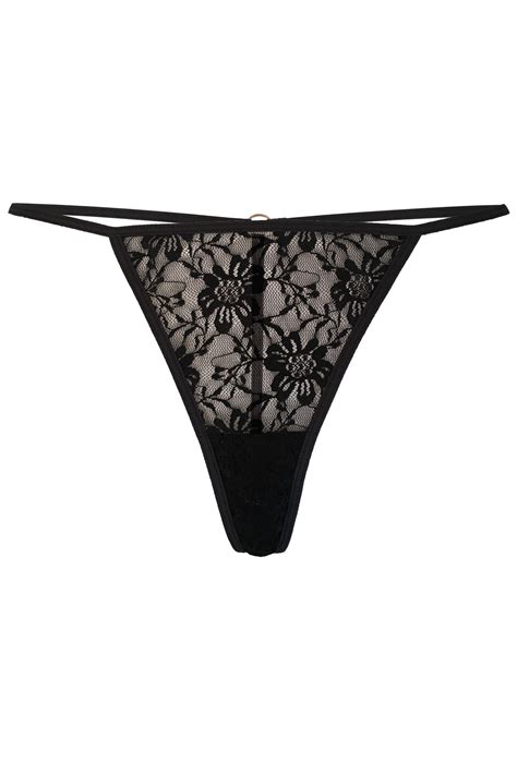 Lingerie Letters Espresso Thong Women S Underwear Online