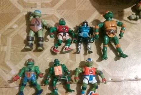 6 фигурок Черепашек ниндзя и 1 фигурка Шредера | Festima.Ru ...