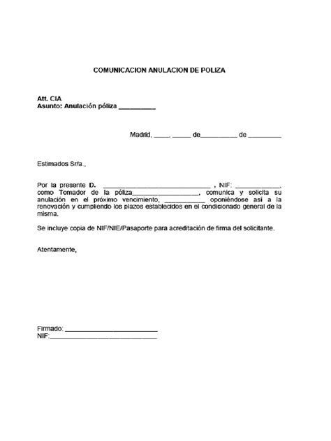Modelo Carta Dar De Baja Seguro Jpeg Pdf
