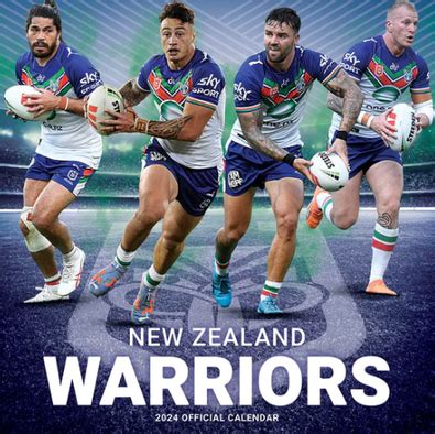 2024 NRL NZ Warriors Calendar - isubscribe.com.au