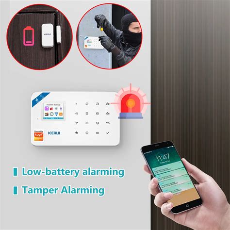 Wifi Burglar Home Alarm Gsm Ios Android App Control Auto Dial Lcd