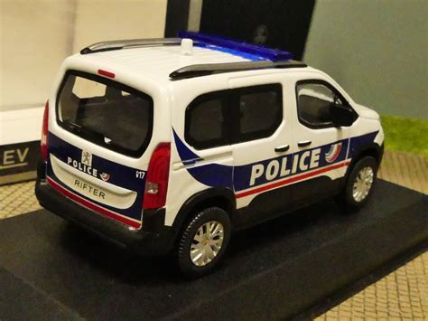 Modellspielwaren Reinhardt Norev Peugeot Rifter Police