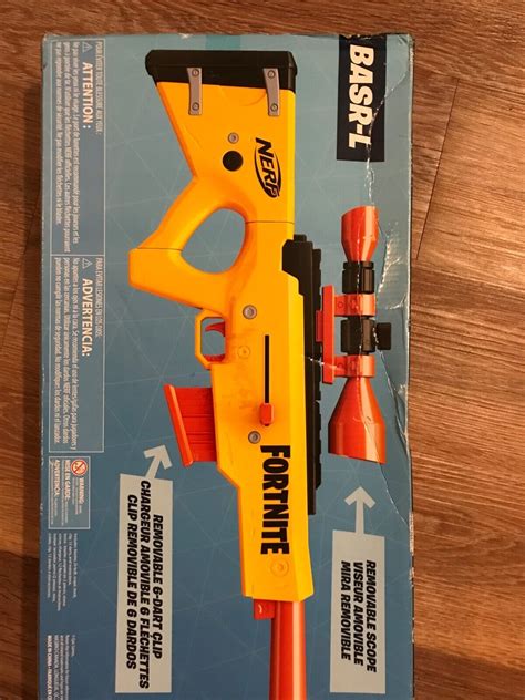 NERF Fortnite BASR L Bolt Action Clip Fed And Similar Items