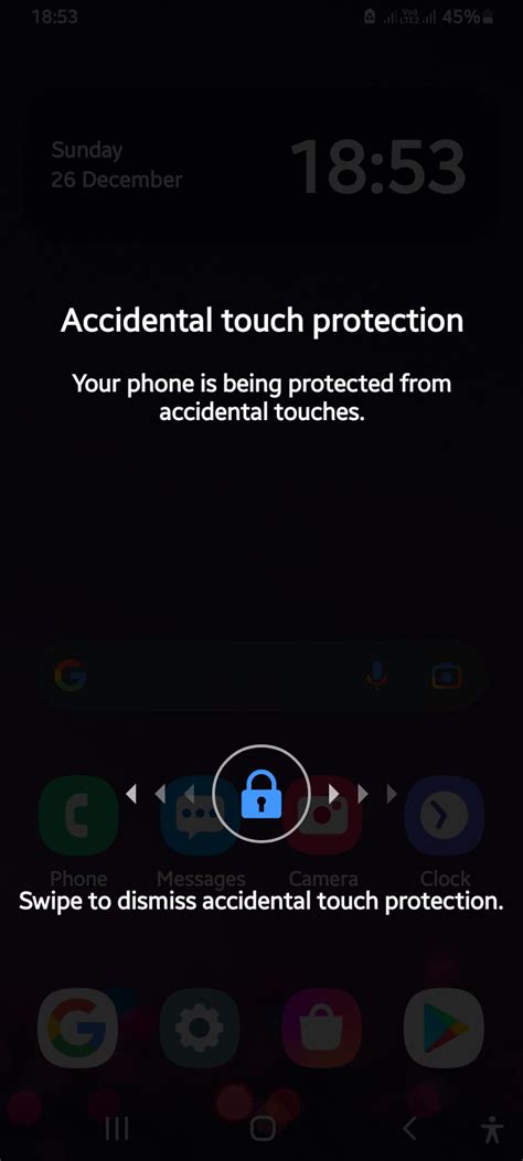 Solved: Accidental Touch Protection - Samsung Members