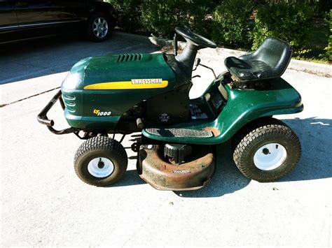 42" Craftsman LT1000 Riding Lawn Mower for Sale - RonMowers