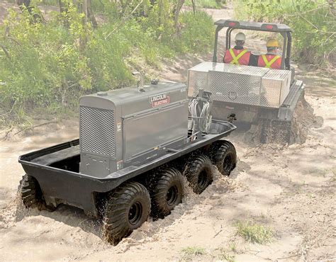 8 Wheel Amphibious Trailers Encore Power Inc