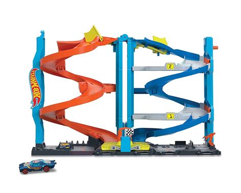 Pista De Carreras Hot Wheels Torre Doble Altura Coppel