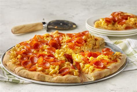 Pepperoni Mac N Cheese Pizza Hormel Foods