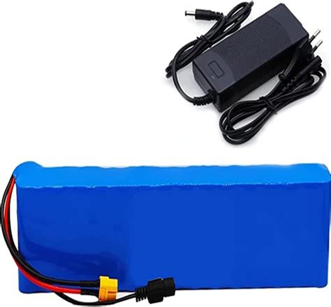 WOGQX Batterie au Lithium ION pour vélo électrique 36V 12Ah 18650 10S3P