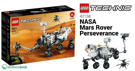 LEGO Technic 42158 NASA Mars Rover Perseverance officially revealed as ...