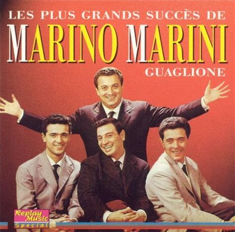 Les Plus Grands Succes De Marino Marini Guaglione Marini Marino