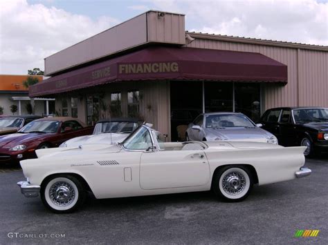 Colonial White Ford Thunderbird Convertible Gtcarlot