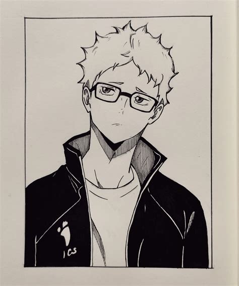 Dibujos De Kei Tsukishima De Haikyuu Para Colorear Para Colorear My Xxx Hot Girl